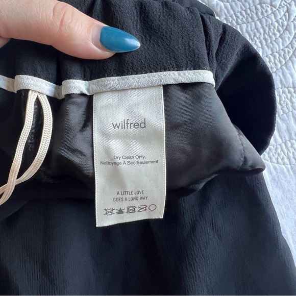 ARITZIA - Wilfred - Darontal Cropped Pant - Black - Picture 9 of 14